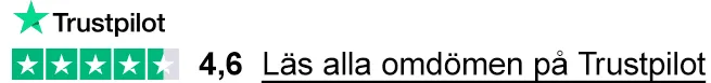 Betyg och länk till alla omdömen på Trustpilot.